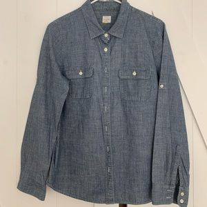 JCrew denim button down
